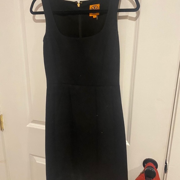 Tory Burch Azalea Black Dress Size 14 - Picture 2 of 6